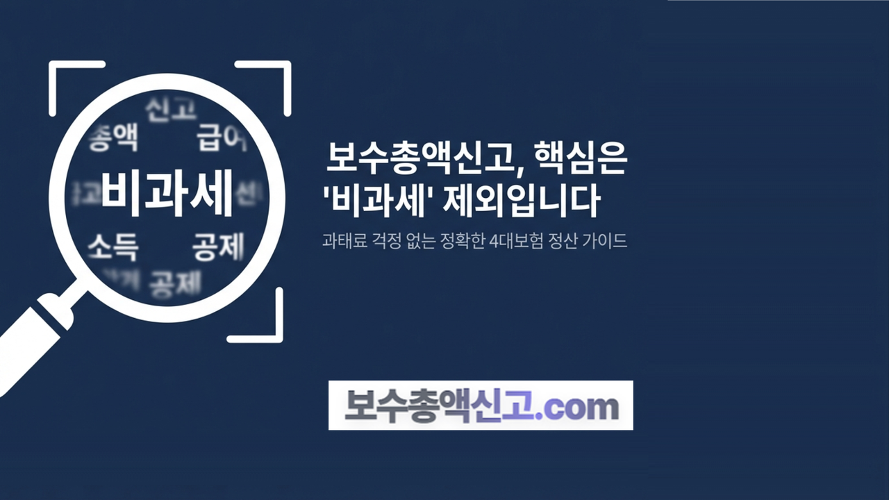 비과세 제외 핵심